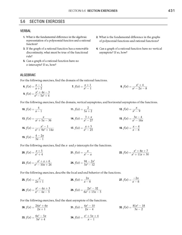 Algebra and Trigonometry - Front Matter 449